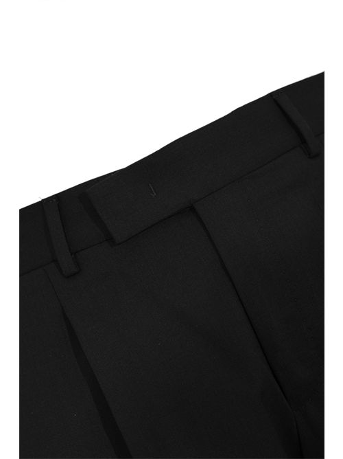 Pantalone in misto lana con pinces Nero PT TORINO | RFZAZ40FWD MA370990